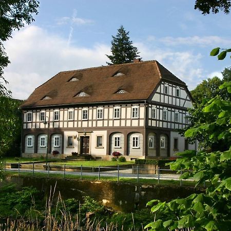 Komfort-Ferienwohnung "Zur Schmiedebruecke" Großschönau Exterior foto