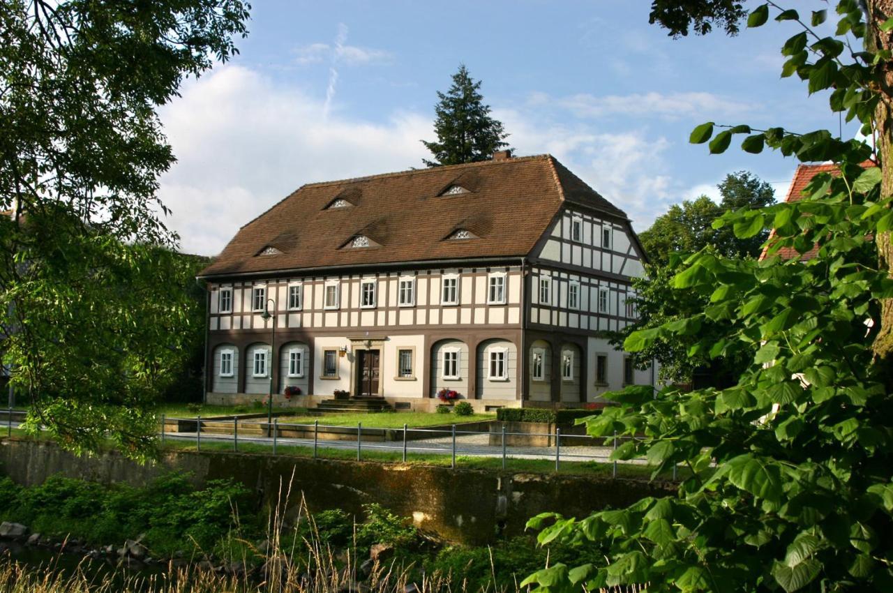 Komfort-Ferienwohnung "Zur Schmiedebruecke" Großschönau Exterior foto